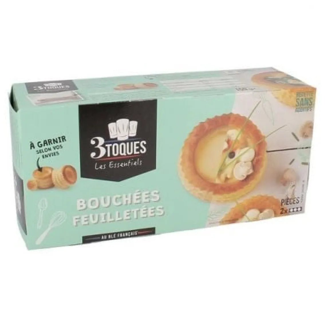 Pidy Bladerdeeg Pasteitjes Ø7cm (4 st.)