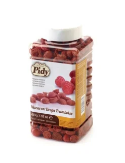 Pidy Mini Macarons Framboos 200 gram