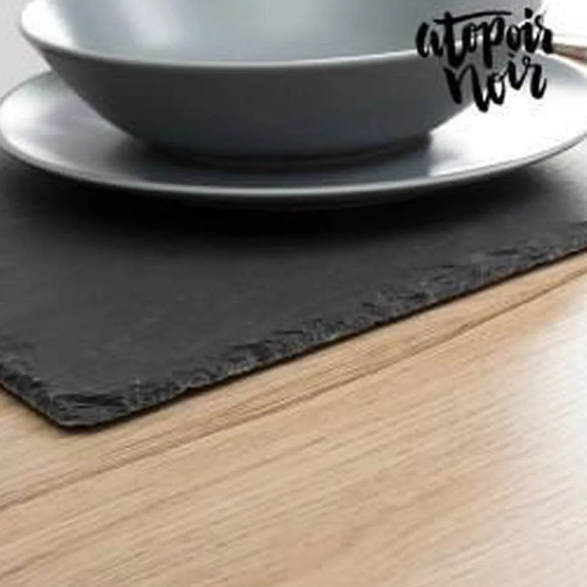 Placemat / Serveerplateau Leisteen 30x40cm