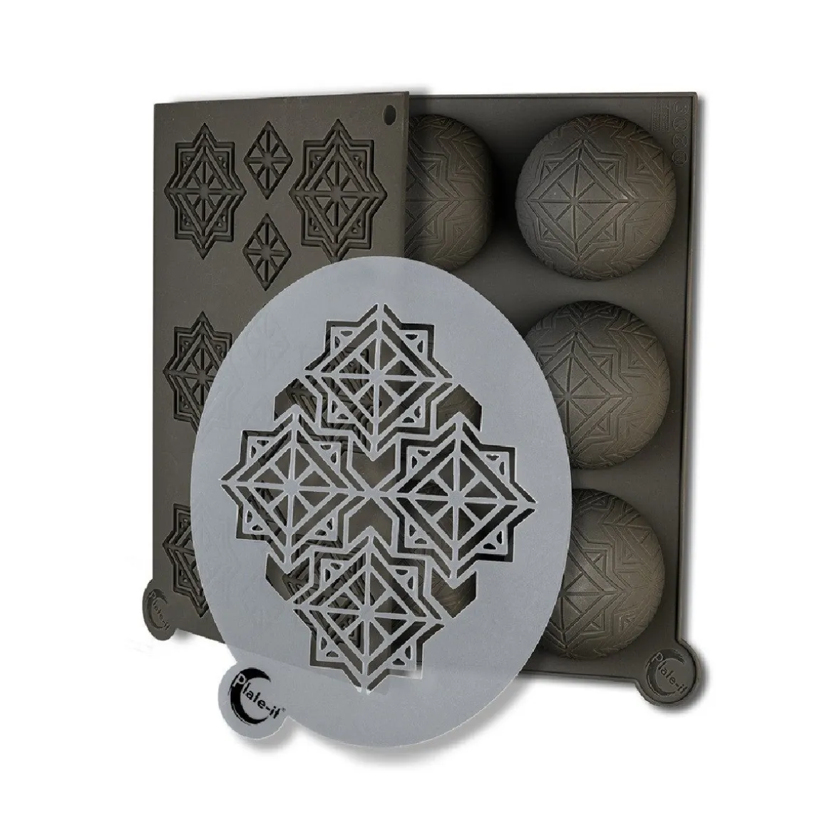 Plate-it Garneermallen Infinity Set/3**