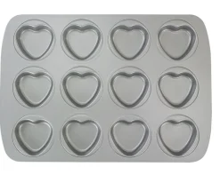 PME Bakvorm Hartjes 12 stuks