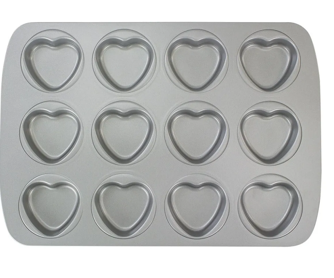 PME Bakvorm Hartjes 12 stuks