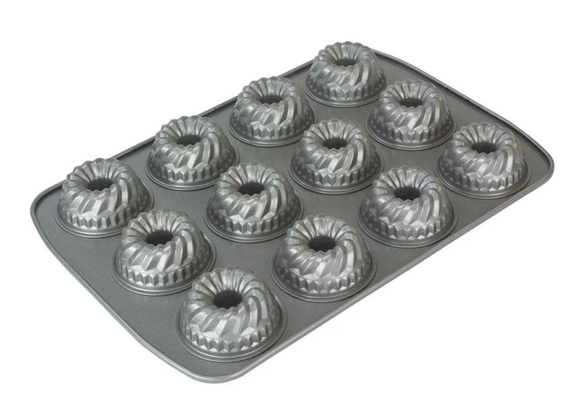 PME Bakvorm Mini Tulband 12 stuks