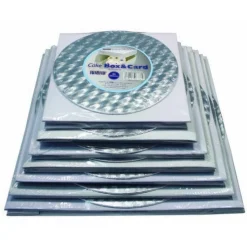 PME Cakeboard en doos rond 32,5x32,5x15 cm