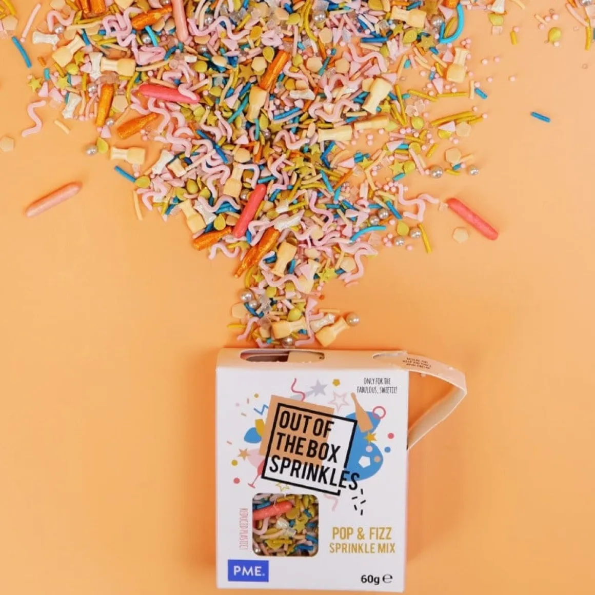 PME Champagne Sprinkle Mix (Out of the Box) 60g