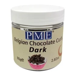 PME Chocoladekrullen Puur 85 gram