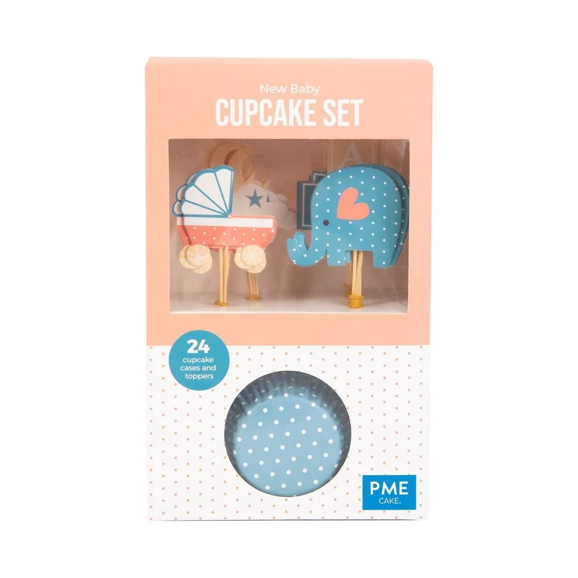 PME Cupcake Set New Baby 24st.**
