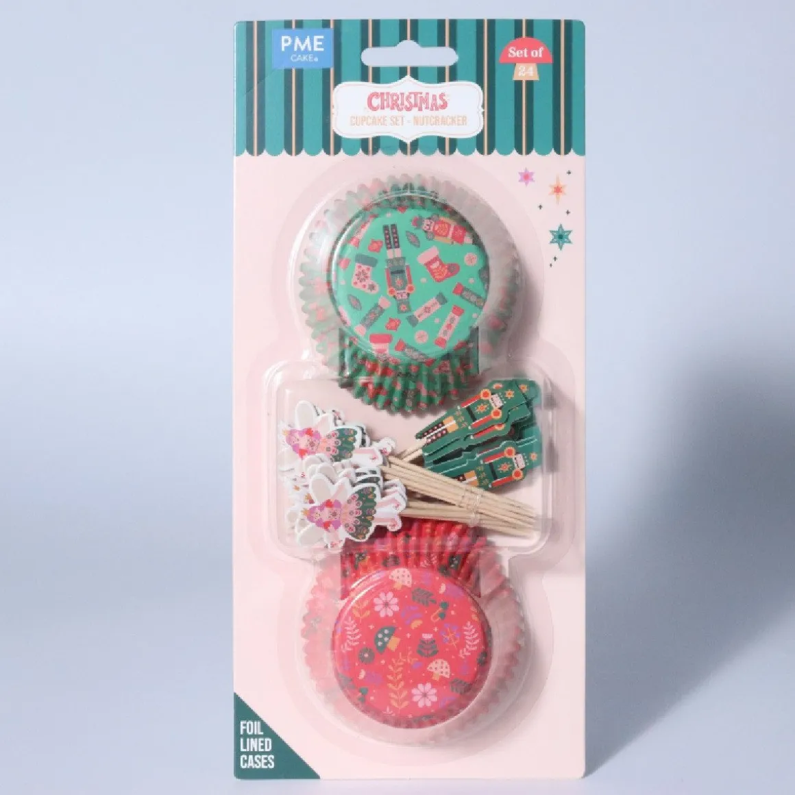 PME Cupcake Set Notenkraker 24st.**