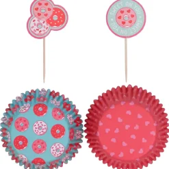 PME Cupcake Set Valentijn Donuts 24st.