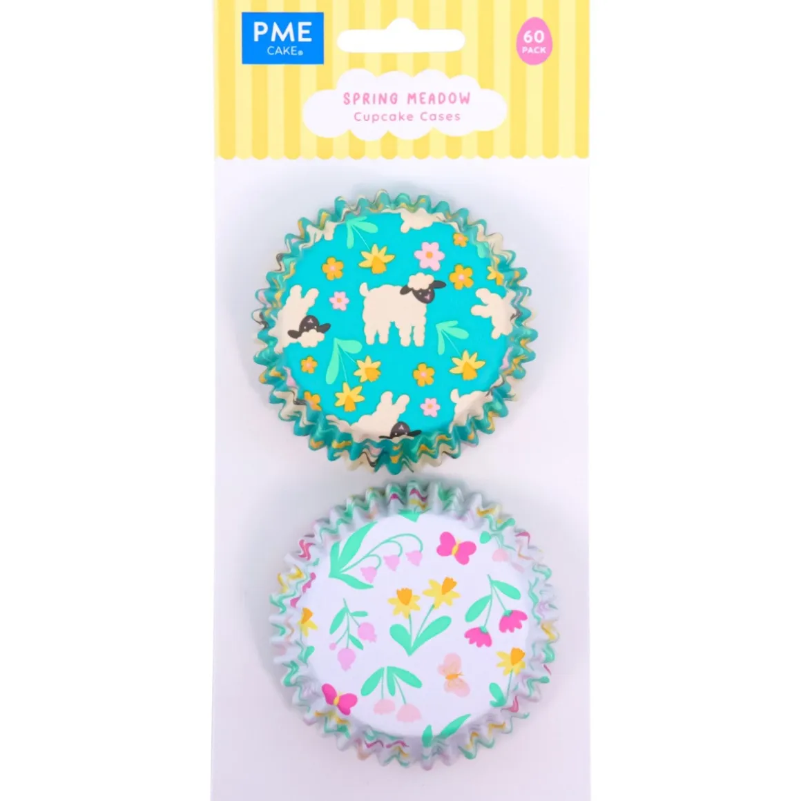PME Cupcake Vormpjes Lenteweide Ø52mm 60st.