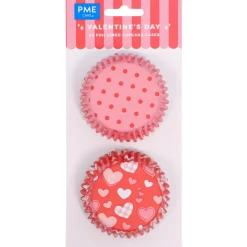 PME Cupcake Vormpjes Valentijn Ø52mm 60st.