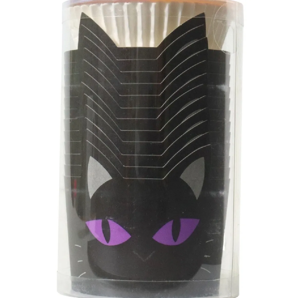 PME Halloween Cupcake Vormpjes Zwarte Kat Ø45mm 12st.