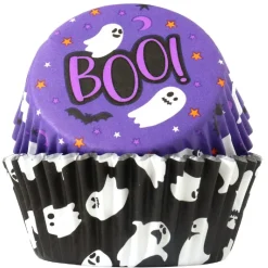 PME Halloween Cupcake Vormpjes Griezelige Geesten Ø52mm 60st