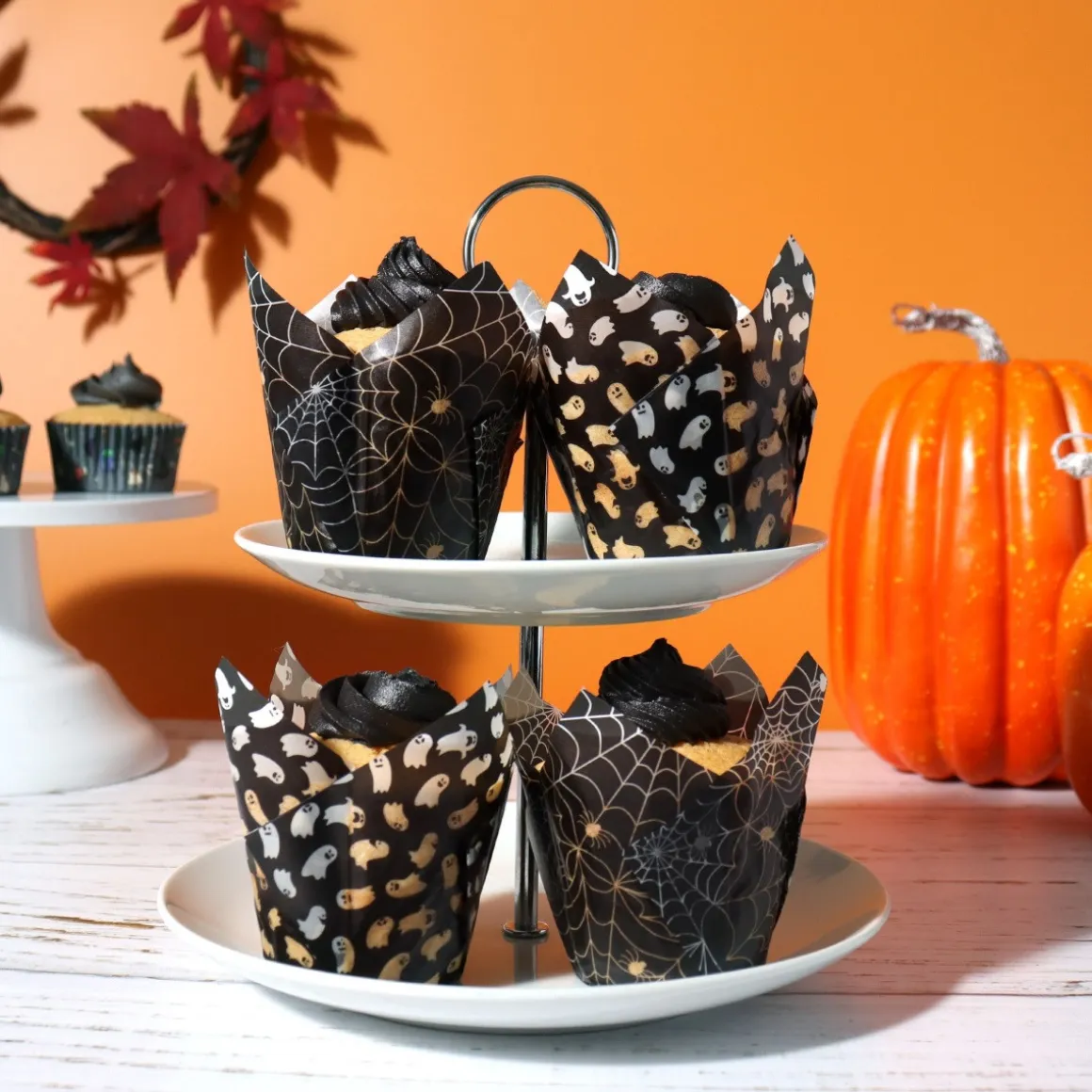 PME Halloween Muffin Cups Griezelige Nacht 24st.