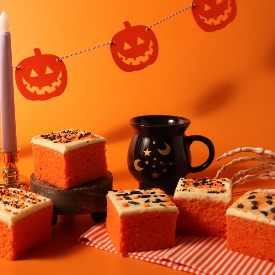 PME Halloween Sprinkle Set Pompoenveld 162g