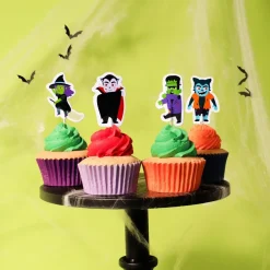 PME Halloween Taartprikkers Griezelige Personages 24st.