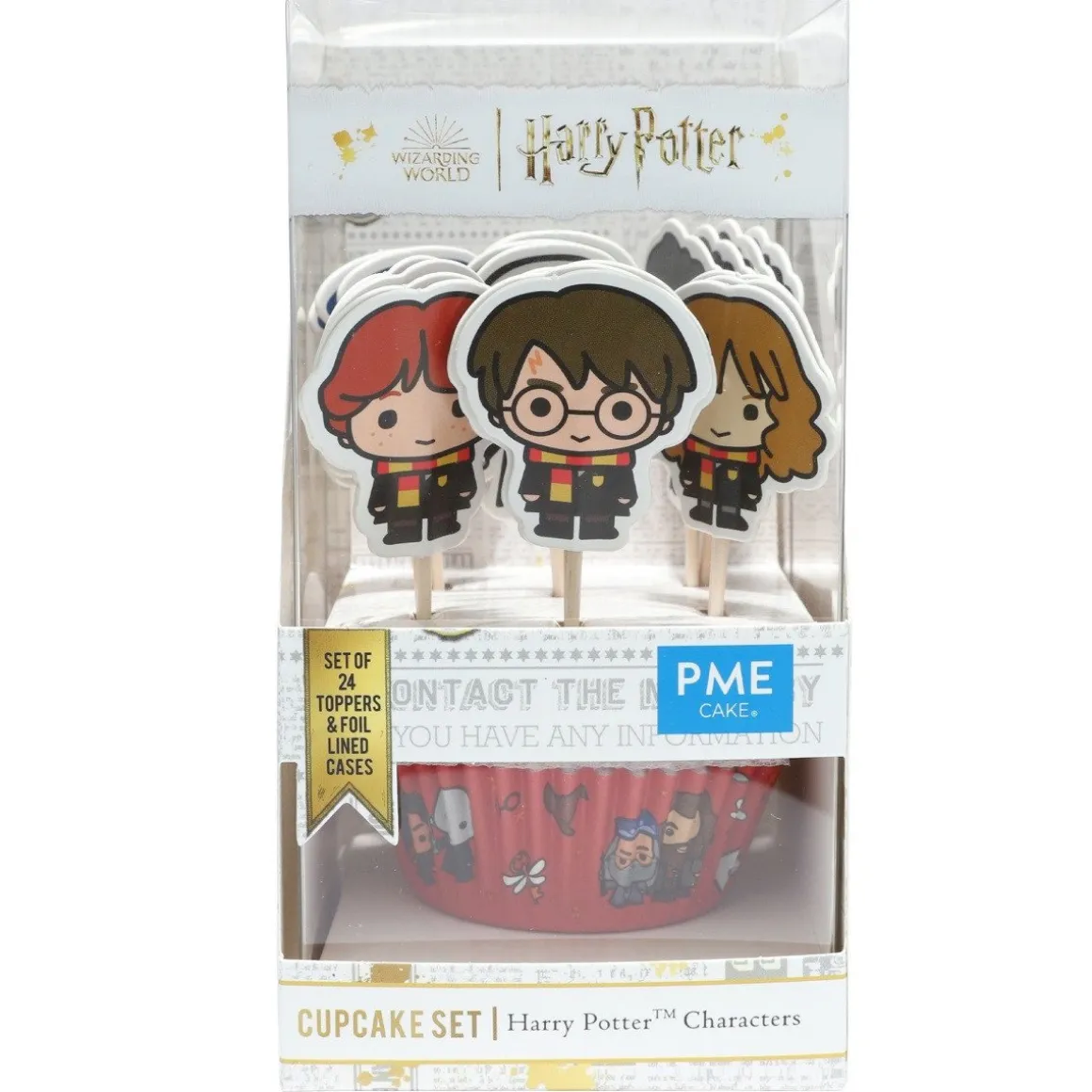 PME Harry Potter Karakters Cupcake Set 24st.