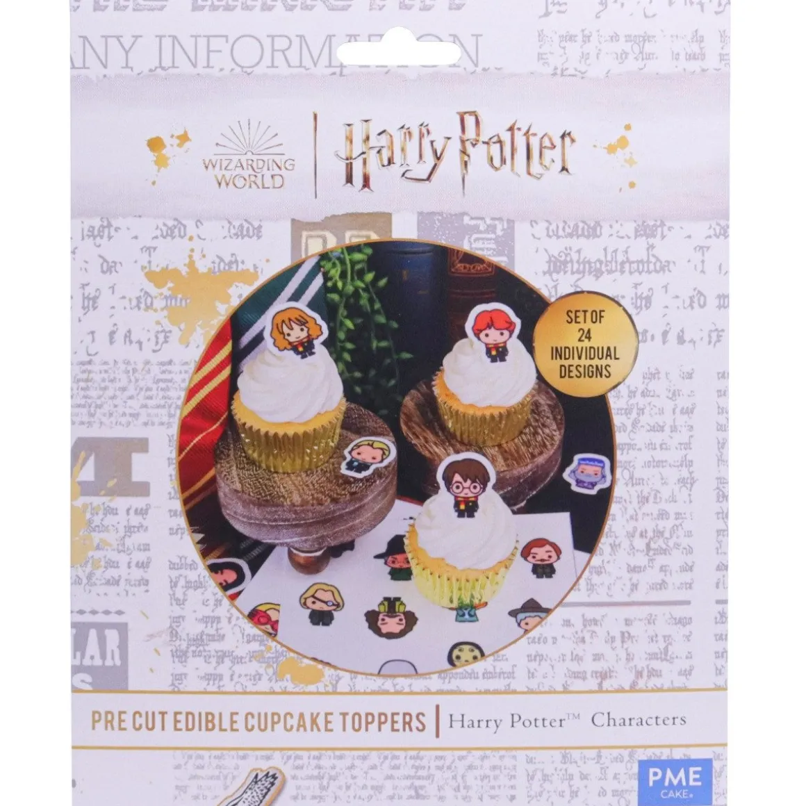 PME Harry Potter Karakters Suikerdecoratie 24st.