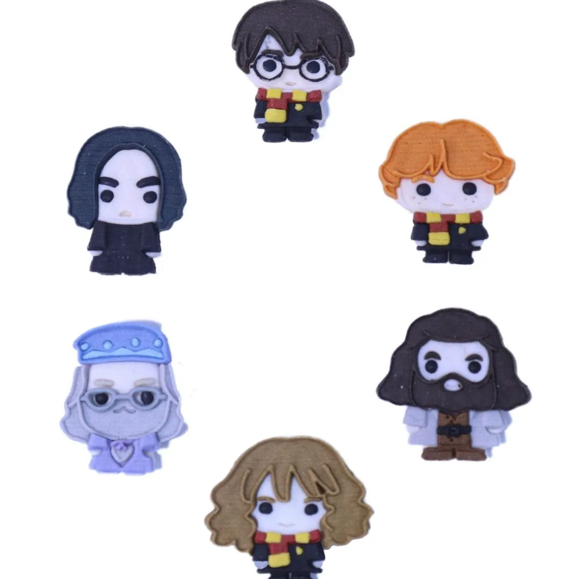 PME Harry Potter Karakters Suikerdecoratie 6st.