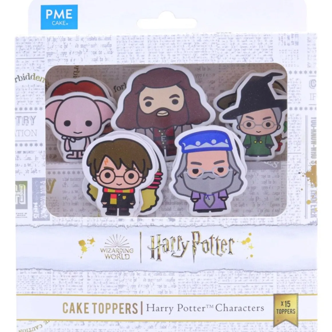 PME Harry Potter Karakters Taartprikkers 15st.