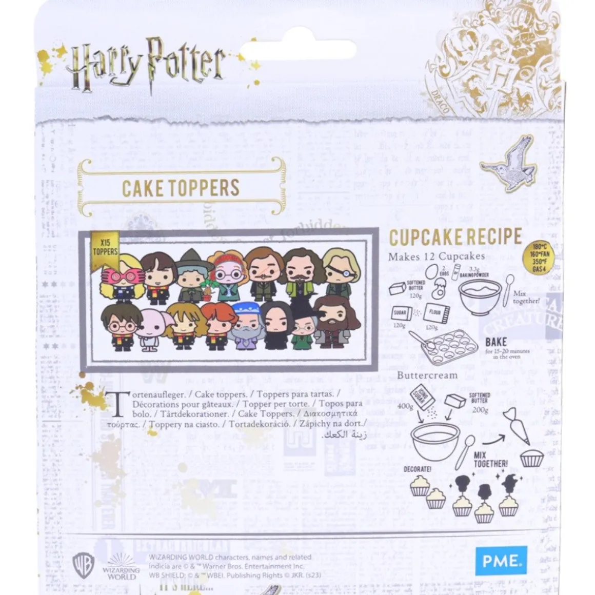 PME Harry Potter Karakters Taartprikkers 15st.
