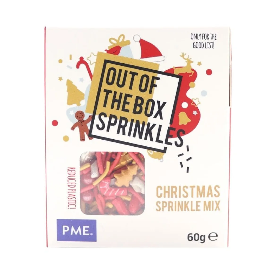 PME Kerst Sprinkle Mix (Out of the Box) 60g