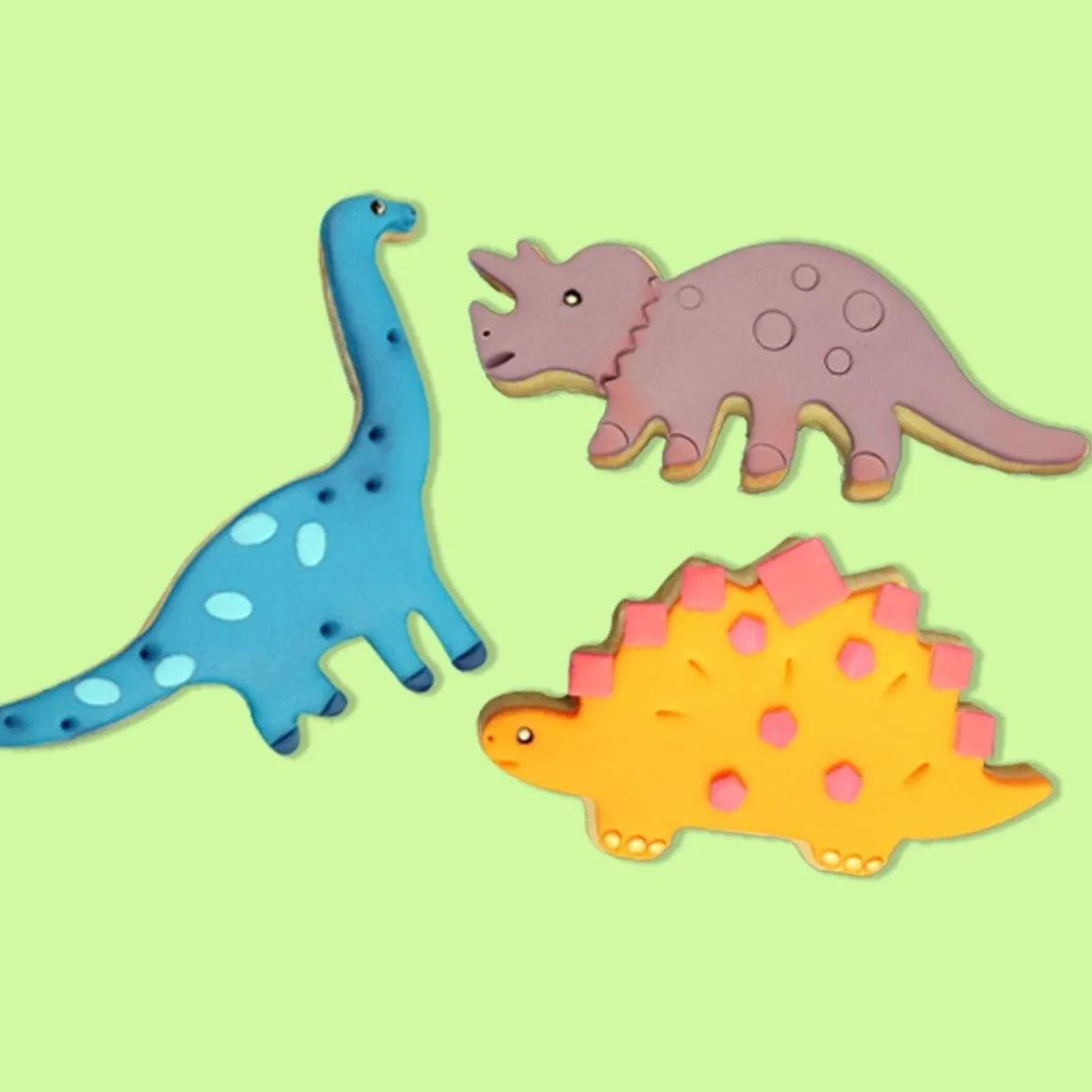 PME Koekjes Uitsteker Dinosaurus Set/3**