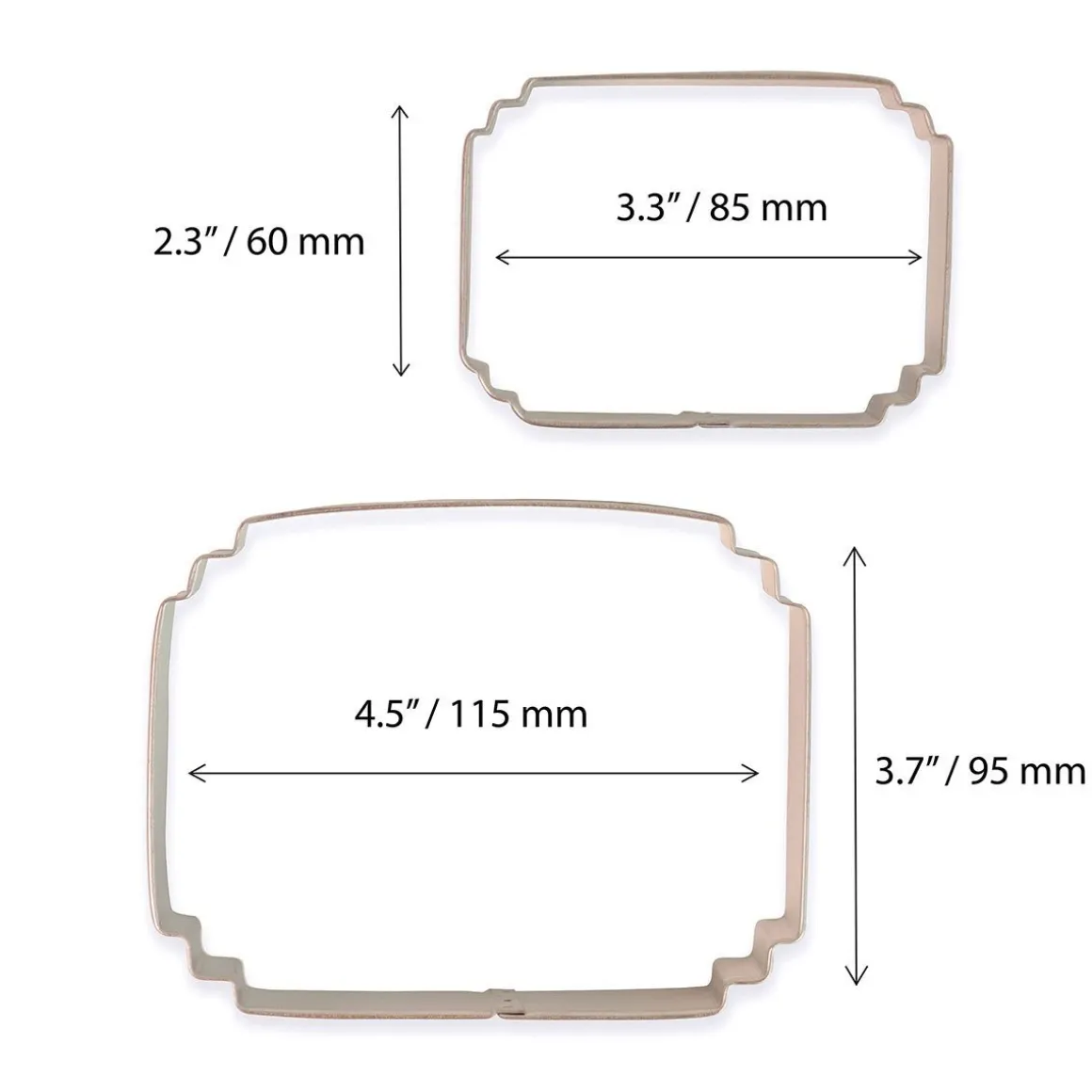 PME Koekjes Uitsteker Plaque Style 7 Set/2