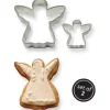 PME Koekjes uitstekerset Engel set/2