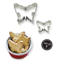 PME Koekjes uitstekerset Vlinder set/2