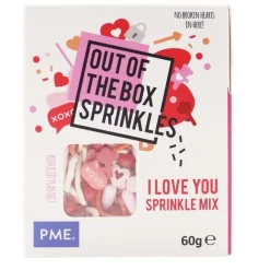 PME Liefde Sprinkle Mix (Out of the Box) 60g