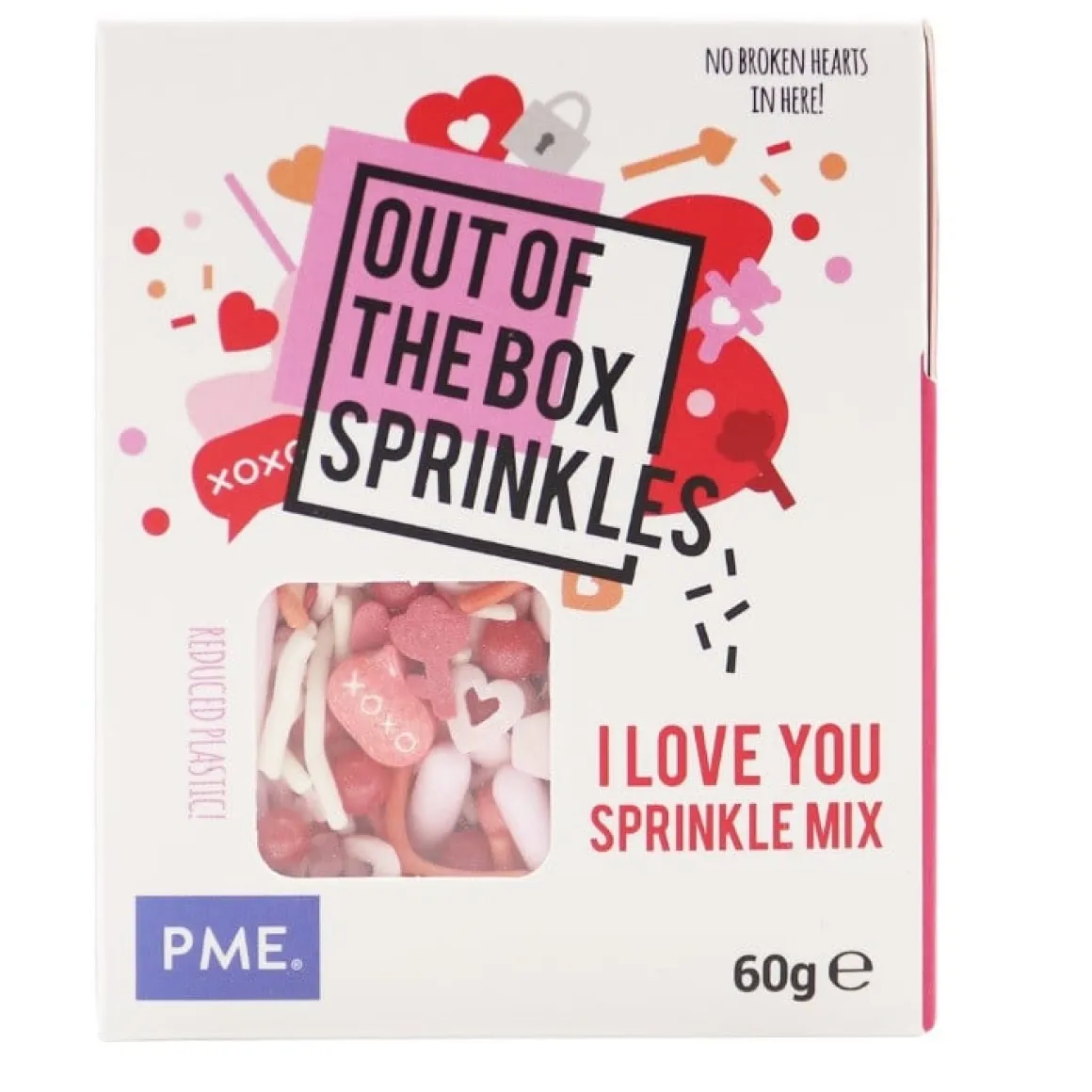 PME Liefde Sprinkle Mix (Out of the Box) 60g