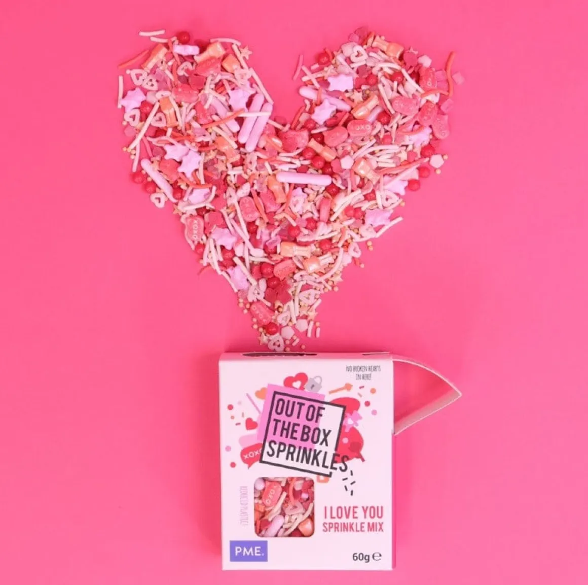 PME Liefde Sprinkle Mix (Out of the Box) 60g