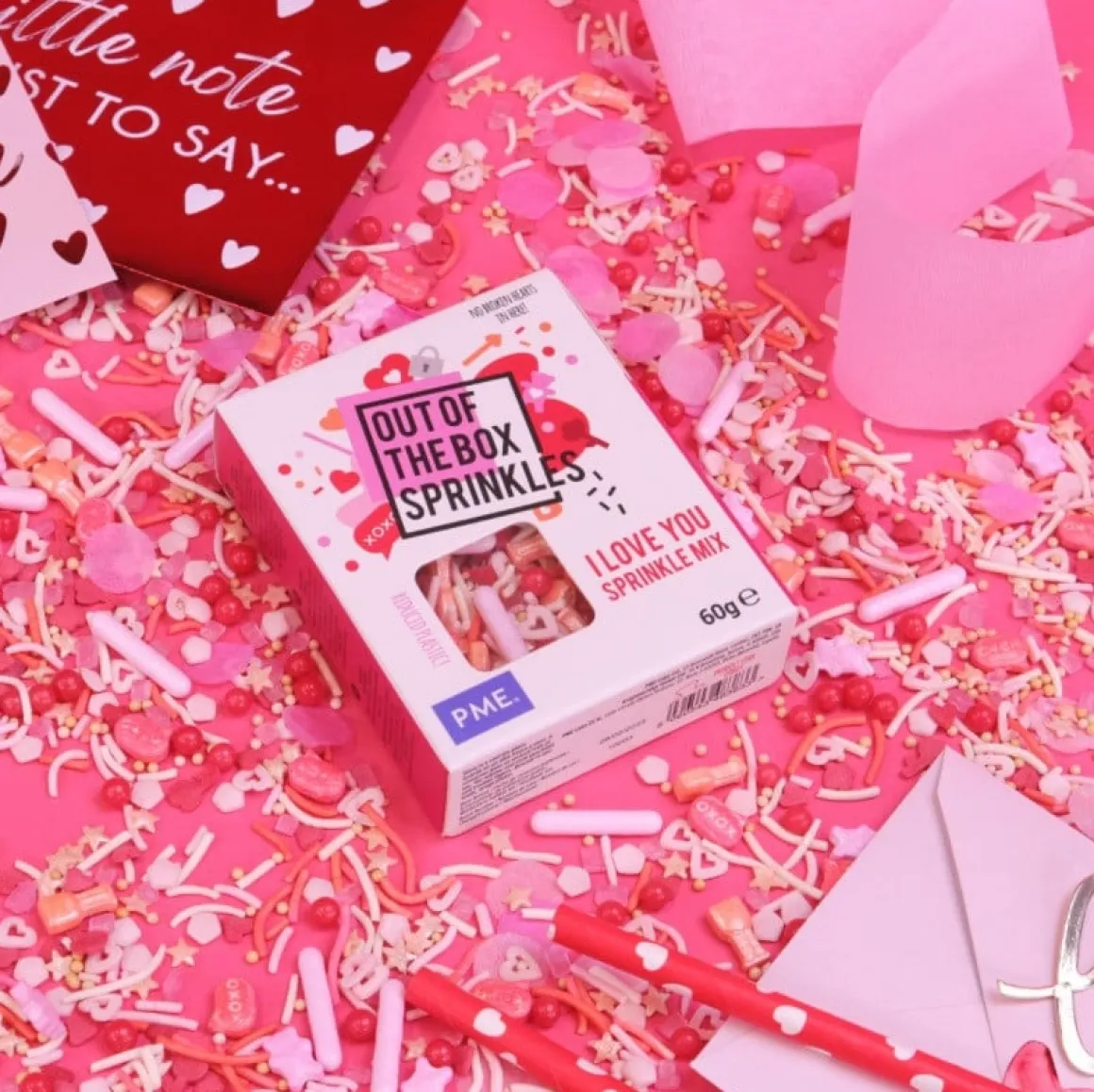 PME Liefde Sprinkle Mix (Out of the Box) 60g