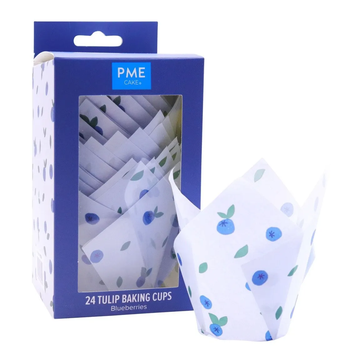 PME Muffin Cups Blauwe Bessen 24st