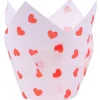 PME Muffin Cups Hartjes 24st.