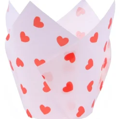 PME Muffin Cups Hartjes 24st.