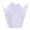 PME Muffin Cups Regenboog Stippen 24st