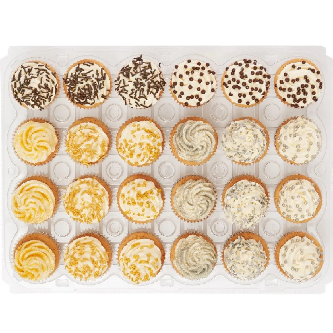 PME Plastic Cupcakehouders (24) Set/3