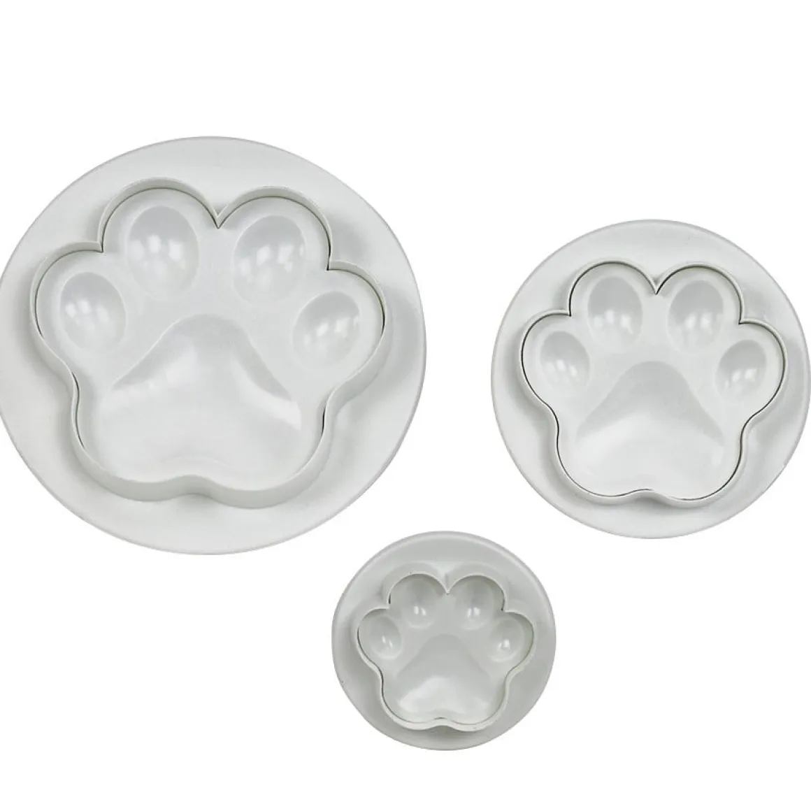 PME Plunger Cutter Hondenpoot set/3