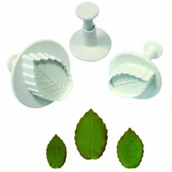 PME Plunger Cutter Rozenblad set/3