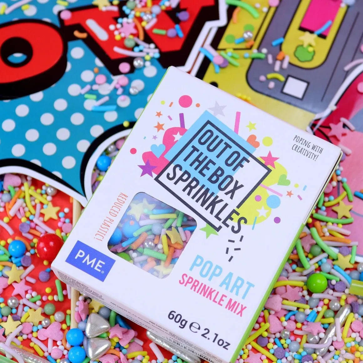 PME Pop Art Sprinkle Mix (Out of the Box) 60g