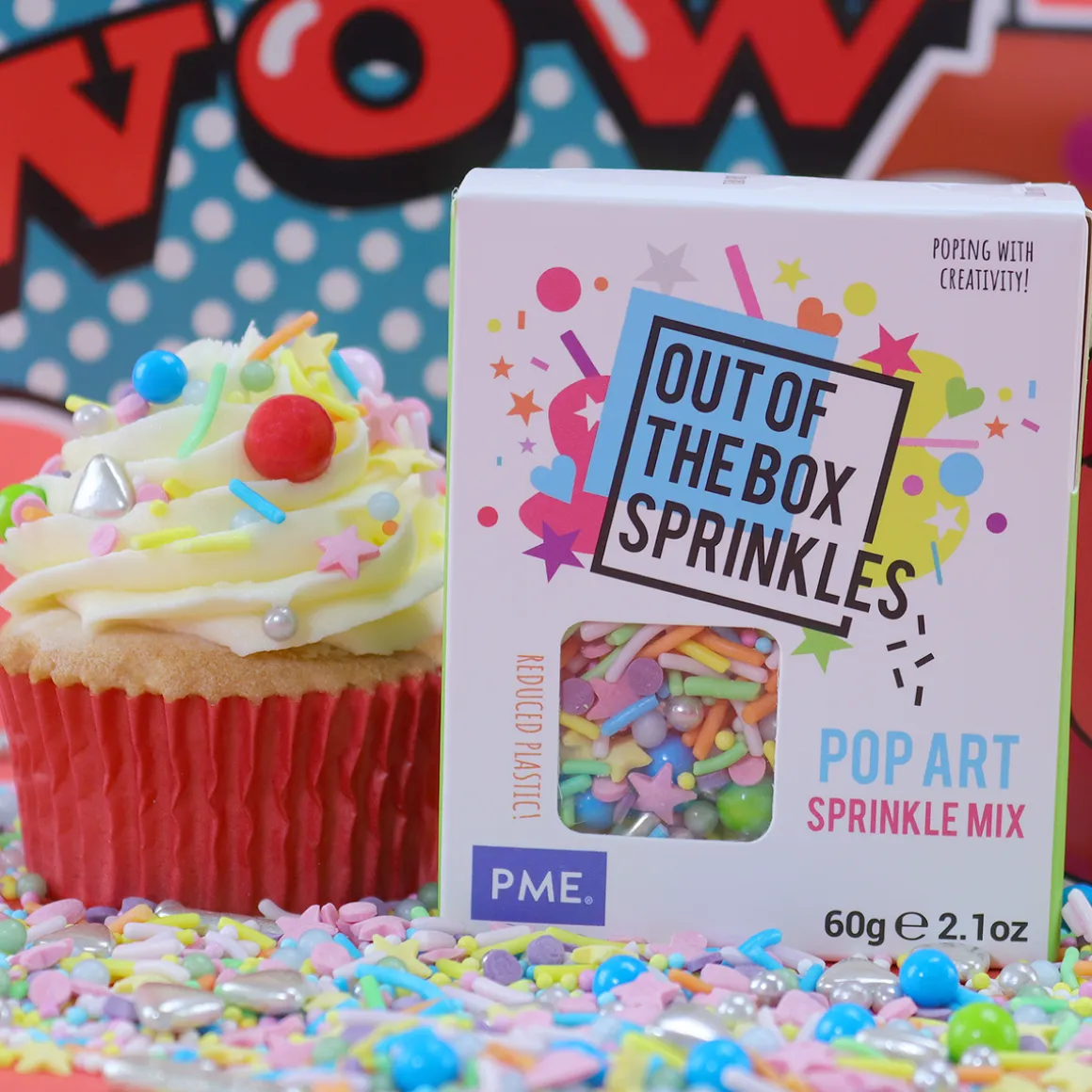 PME Pop Art Sprinkle Mix (Out of the Box) 60g