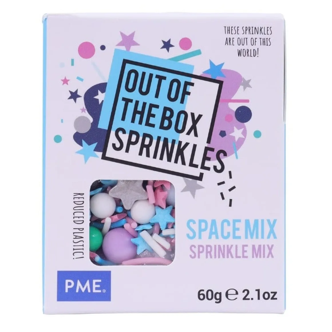 PME Ruimte Sprinkle Mix (Out of the Box) 60g