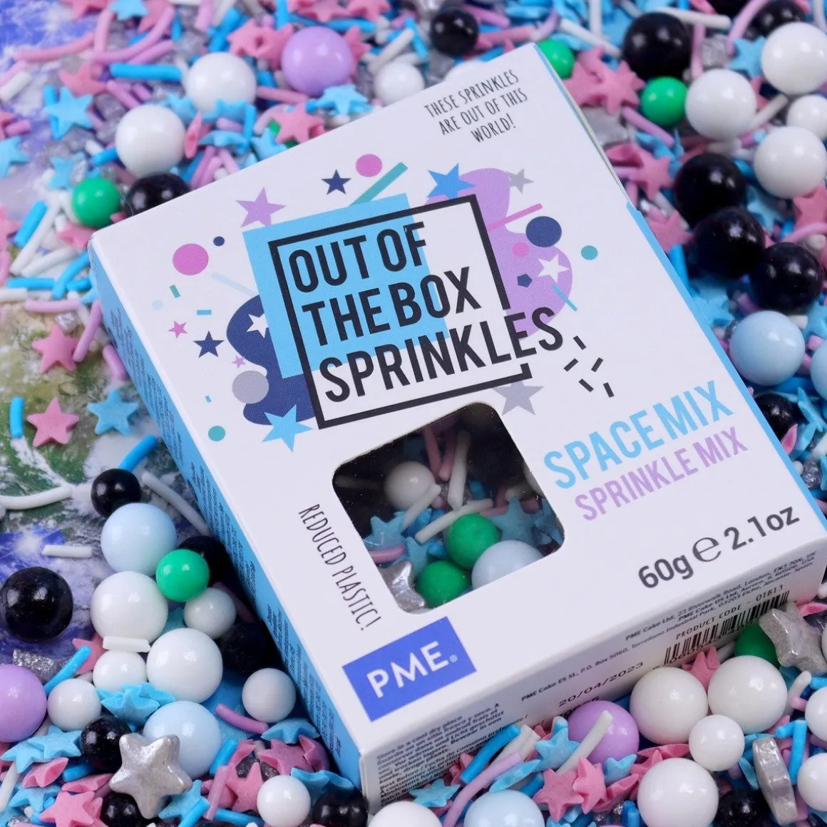 PME Ruimte Sprinkle Mix (Out of the Box) 60g