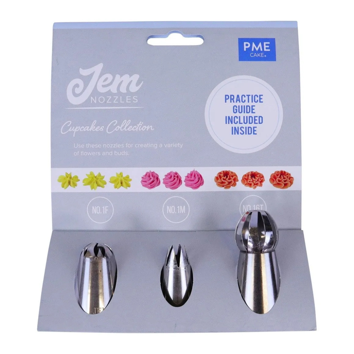 PME Spuitmondjes Cupcakes Set/3