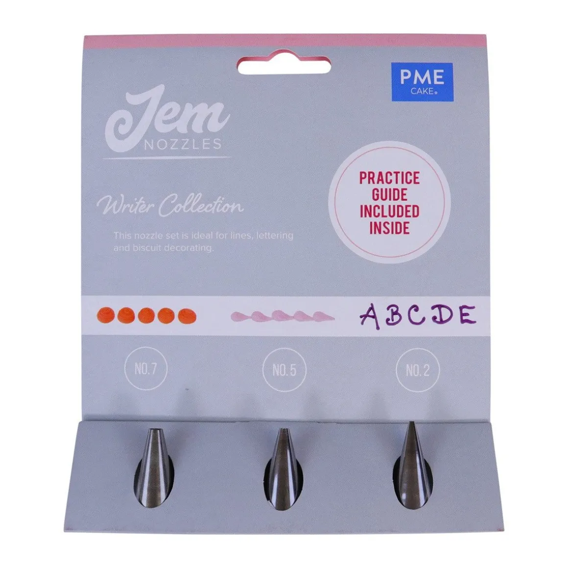 PME Spuitmondjes Schrijven Set/3