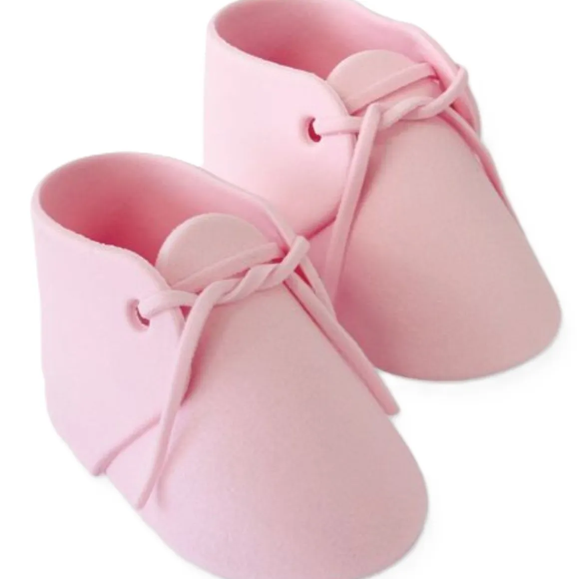 PME Suikerdecoratie Baby schoen Roze 2 st. 11x5cm