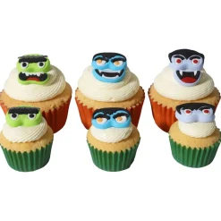 PME Suikerdecoratie Halloween Monsters 12st.