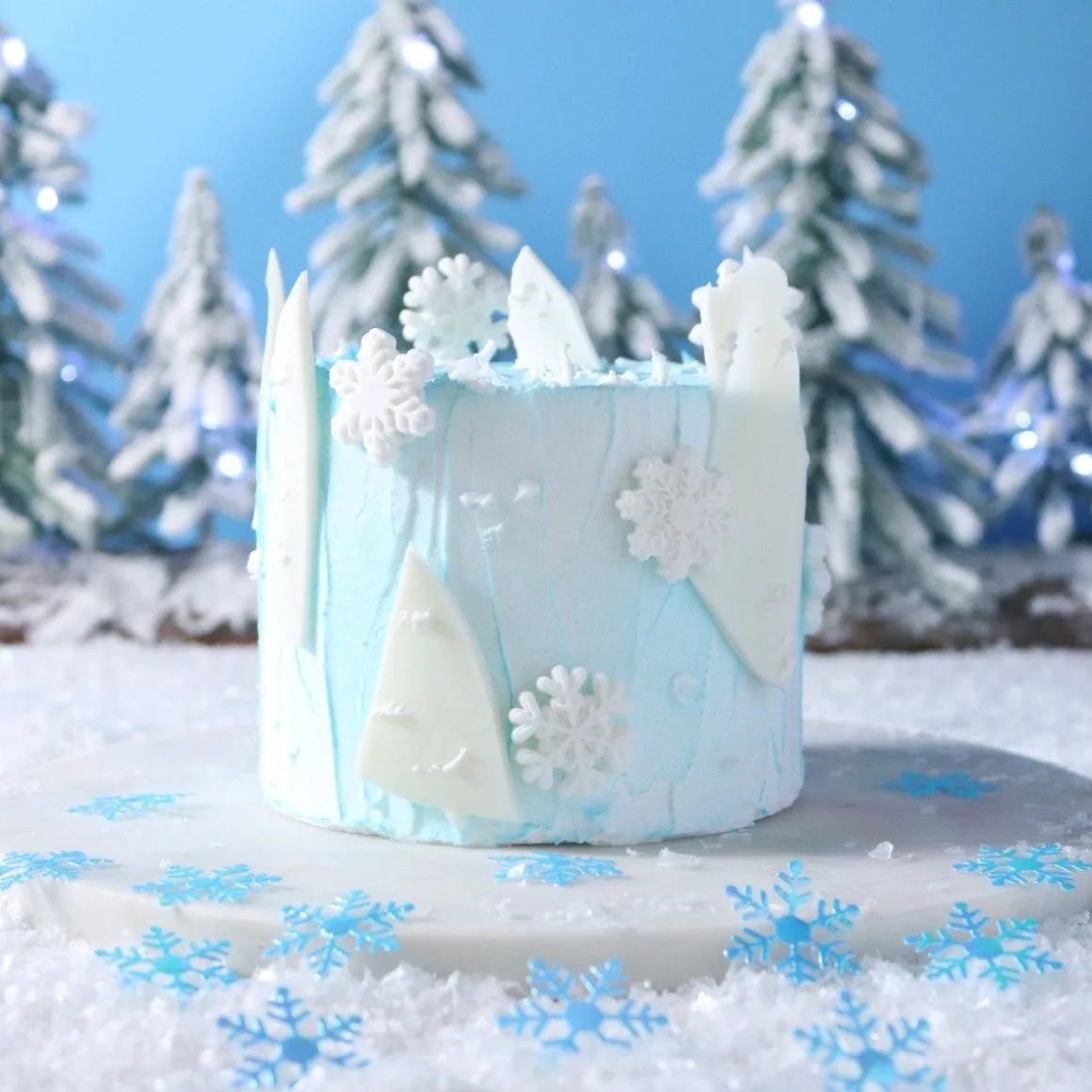 PME Suikerdecoratie Sneeuwvlokken 12st.